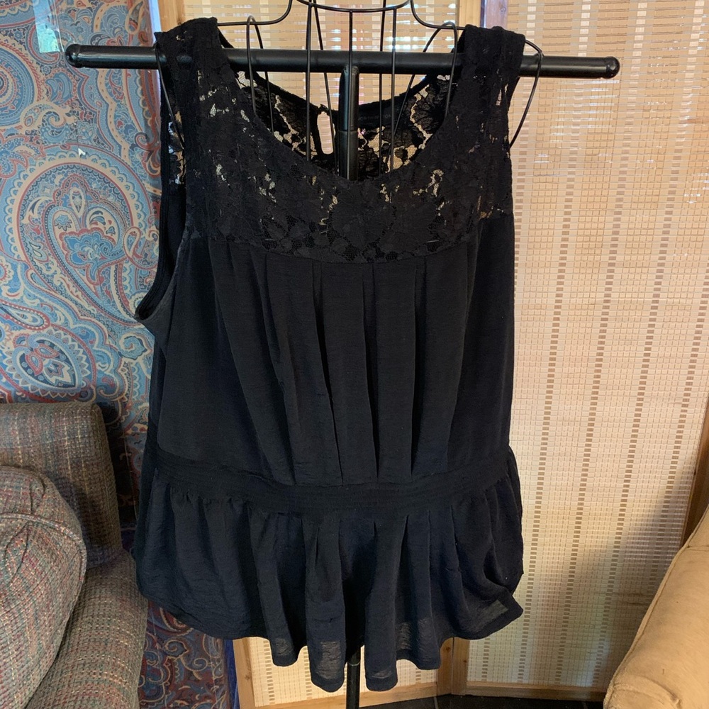 Black Dressy Tank Top